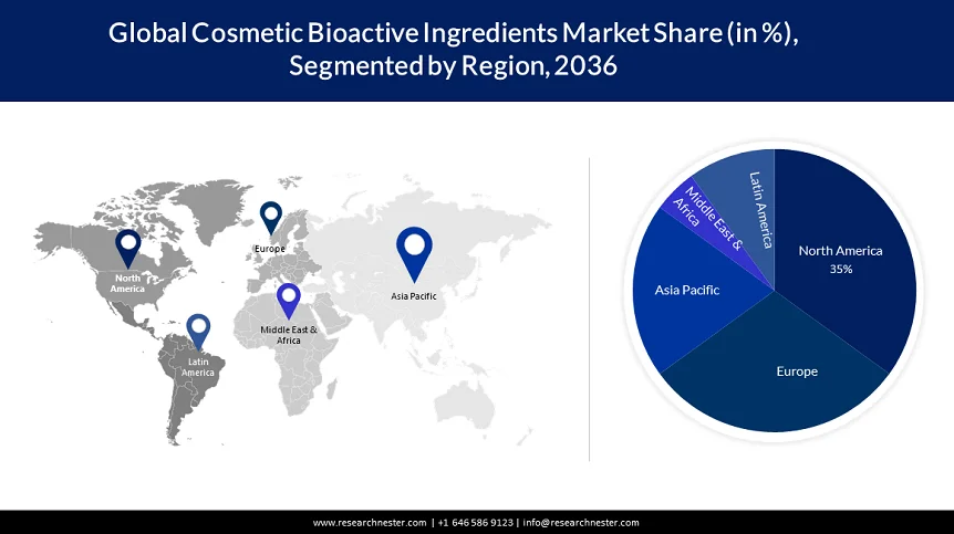 Cosmetic Bioactive Ingredients Market Share